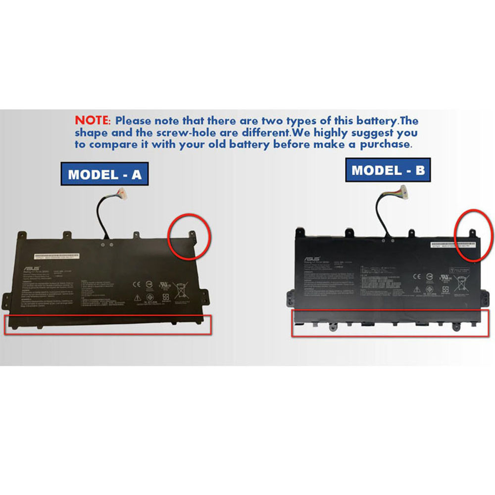 38Wh Asus C21N1808 B Battery - Image 2