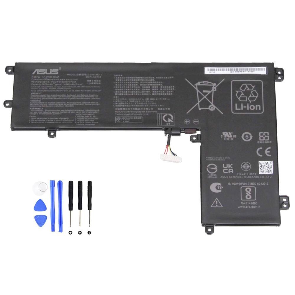 38Wh Asus C21N1913-1 Battery