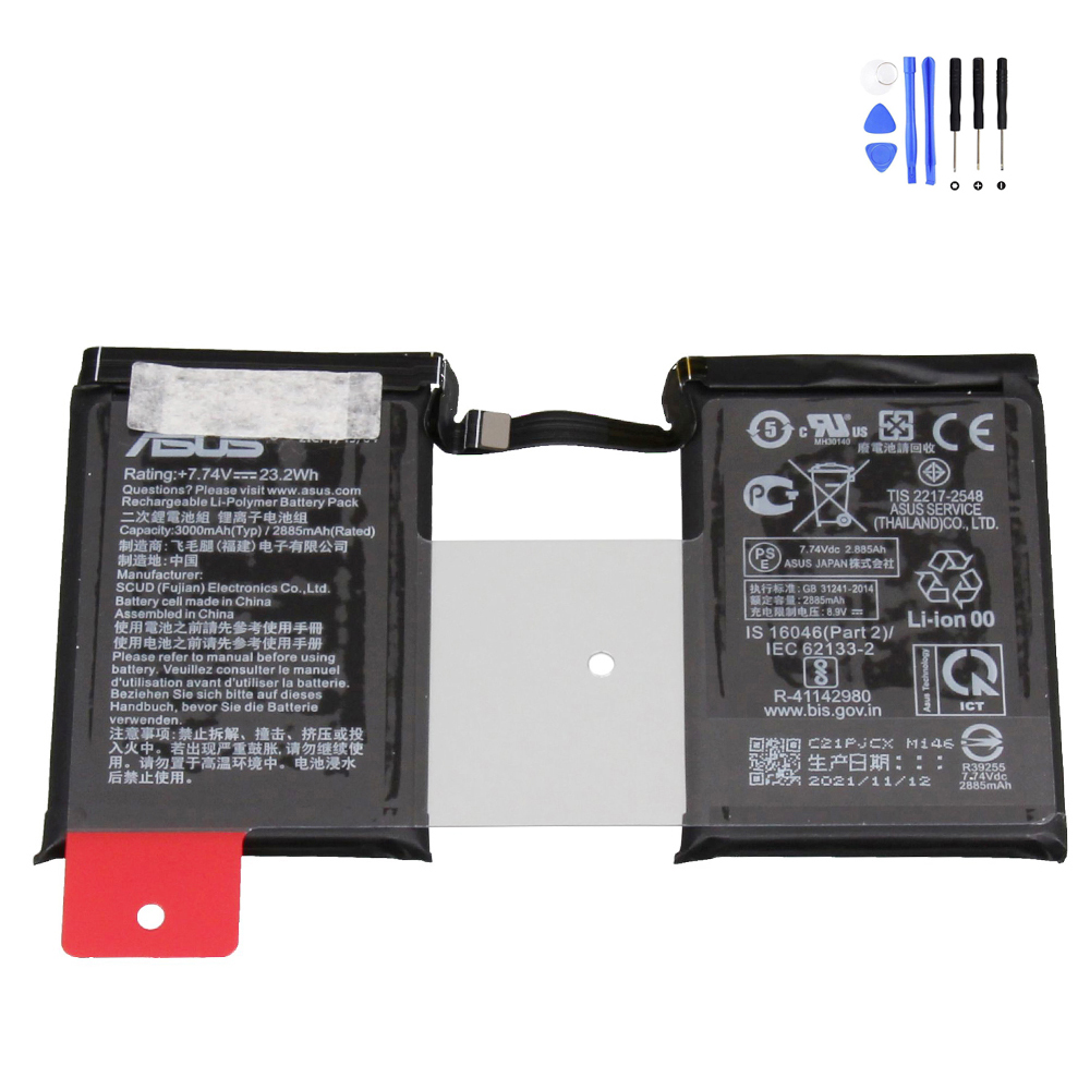 23.2Wh Asus C21P2001 Battery