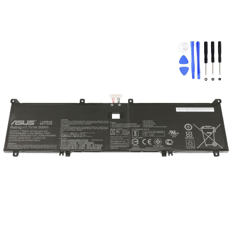 50Wh Asus C22N1720 Battery
