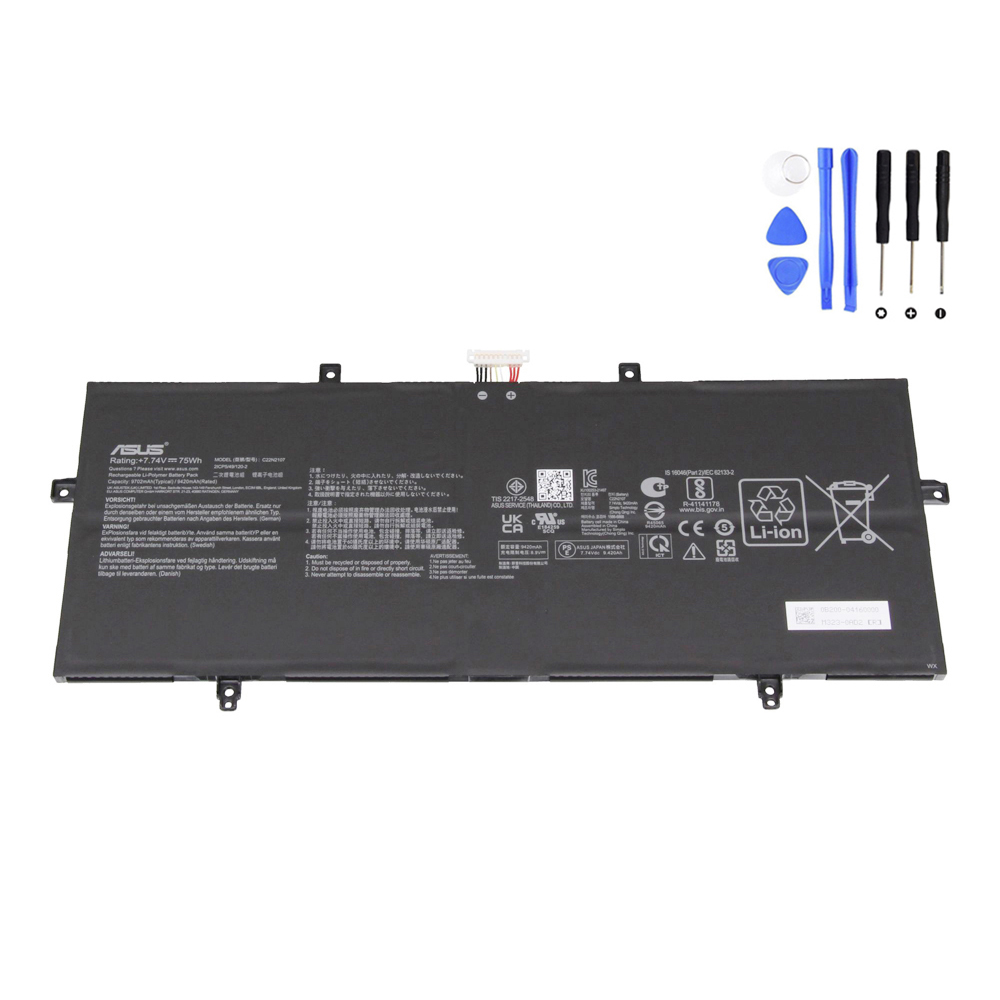 75Wh Asus C22N2107 Battery