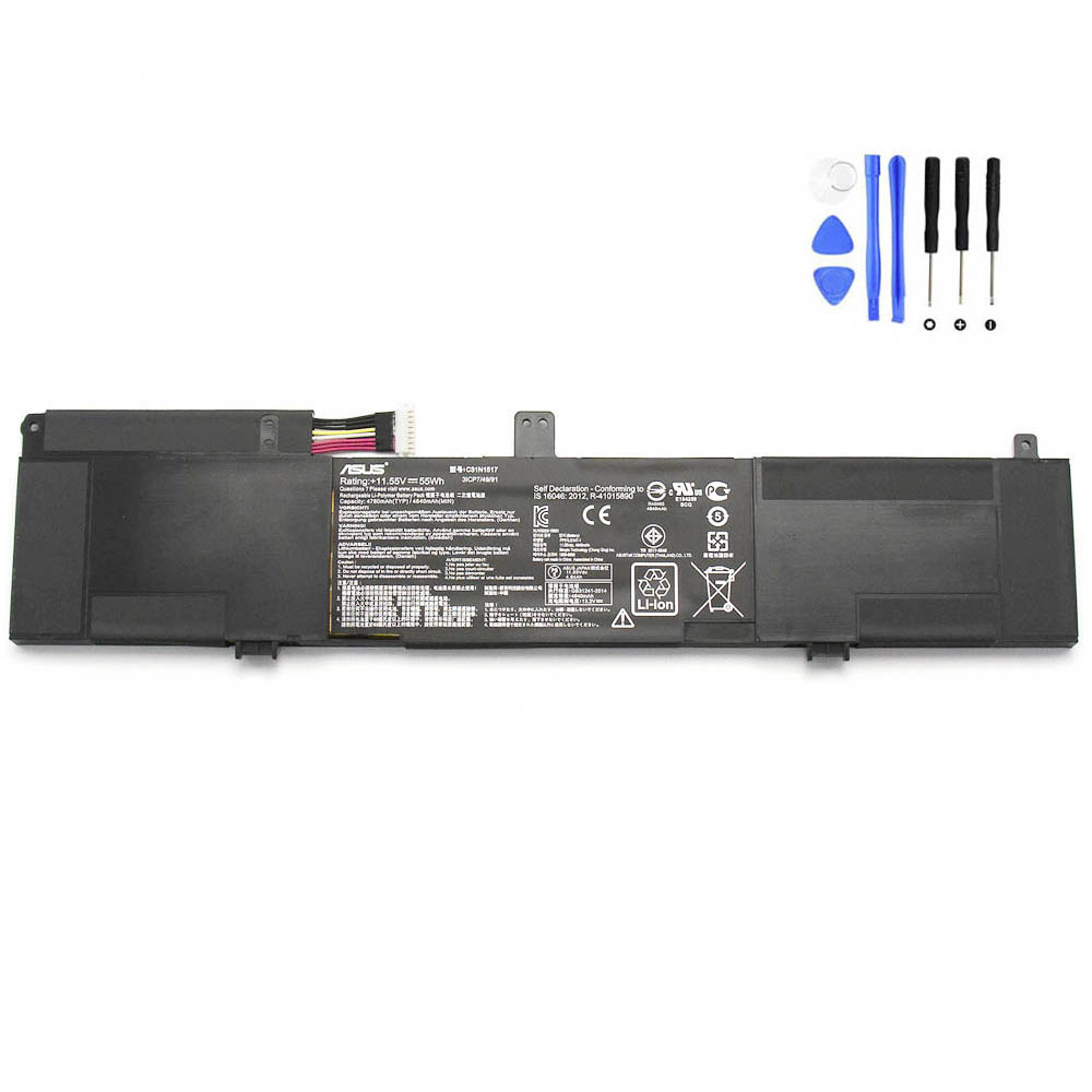 55Wh Asus C31N1517 Battery