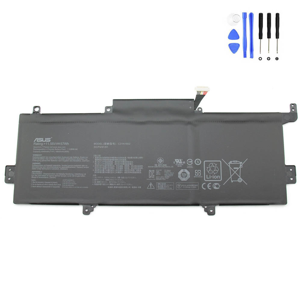 57Wh Asus C31N1602 Battery