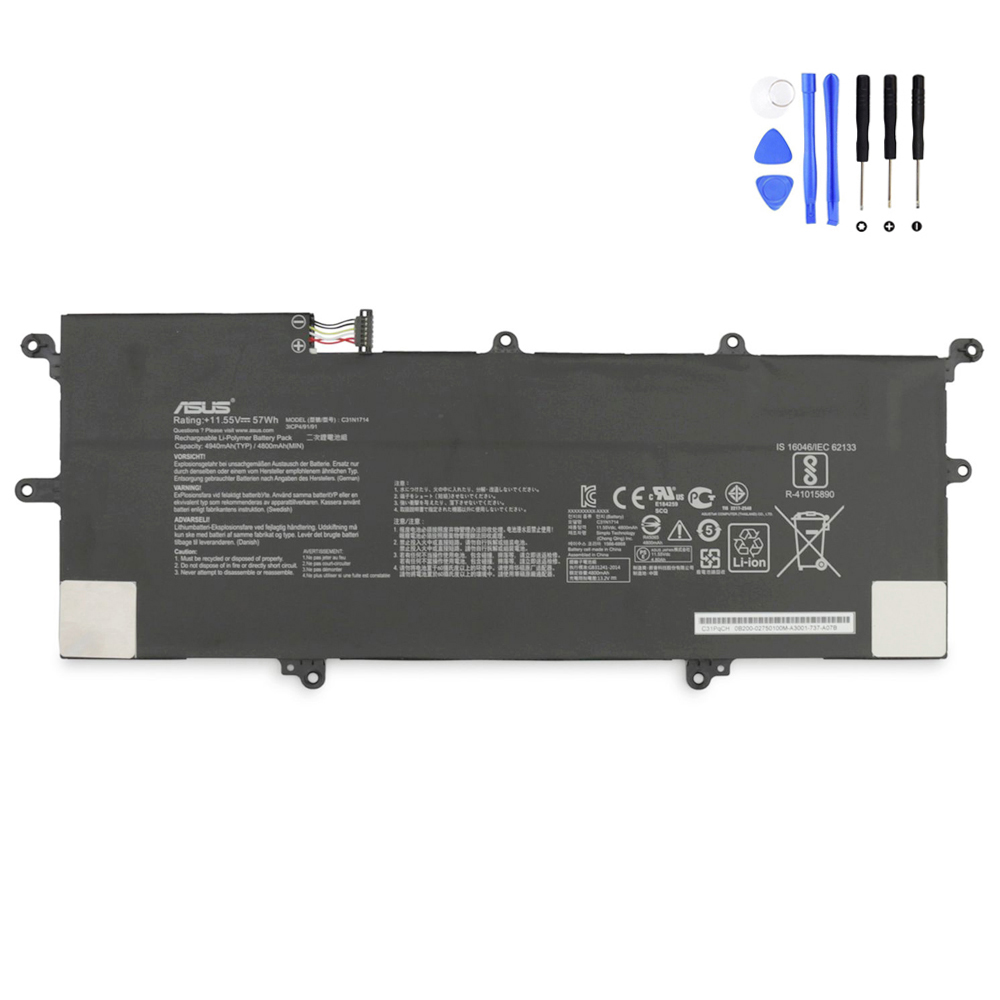 57Wh Asus C31N1714 Battery