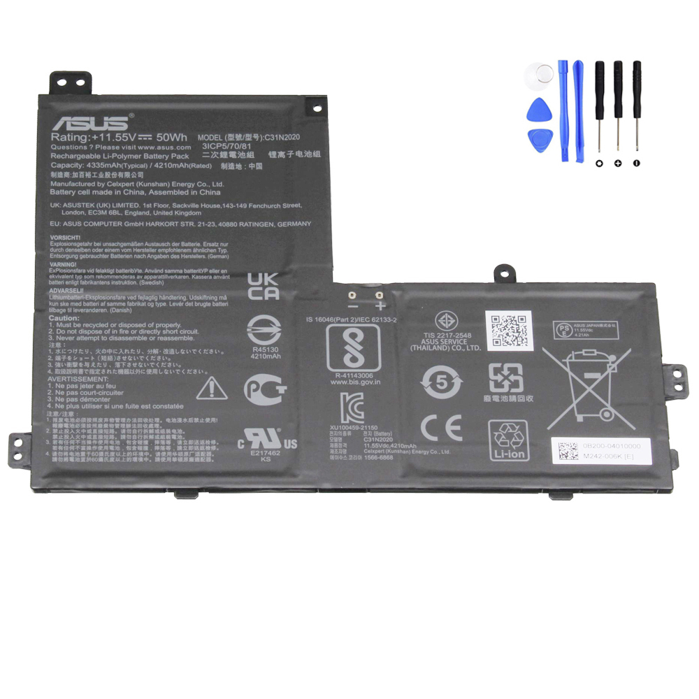 50Wh Asus C31N2020 Battery