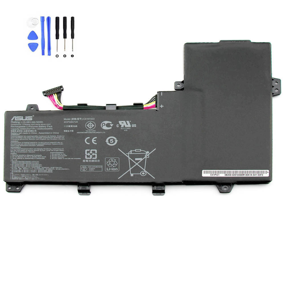 52Wh Asus C41N1533 Battery