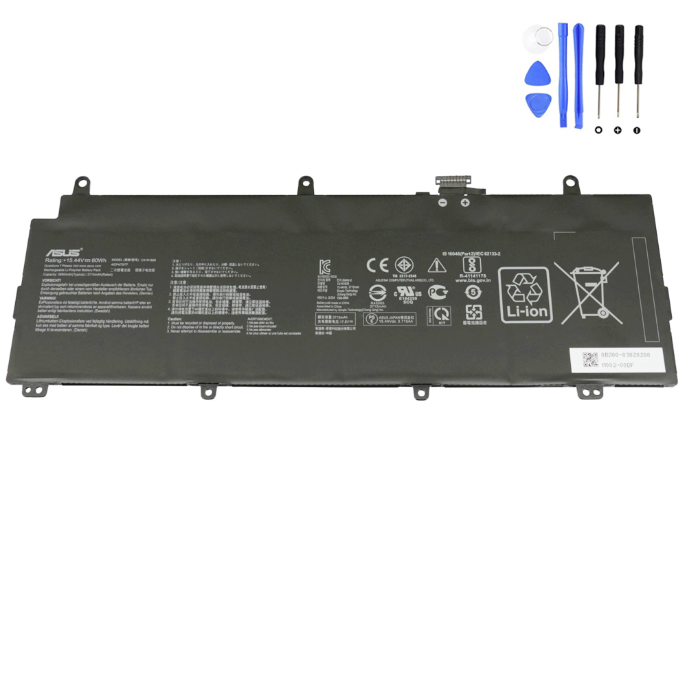 60Wh Asus C41N1828 Battery