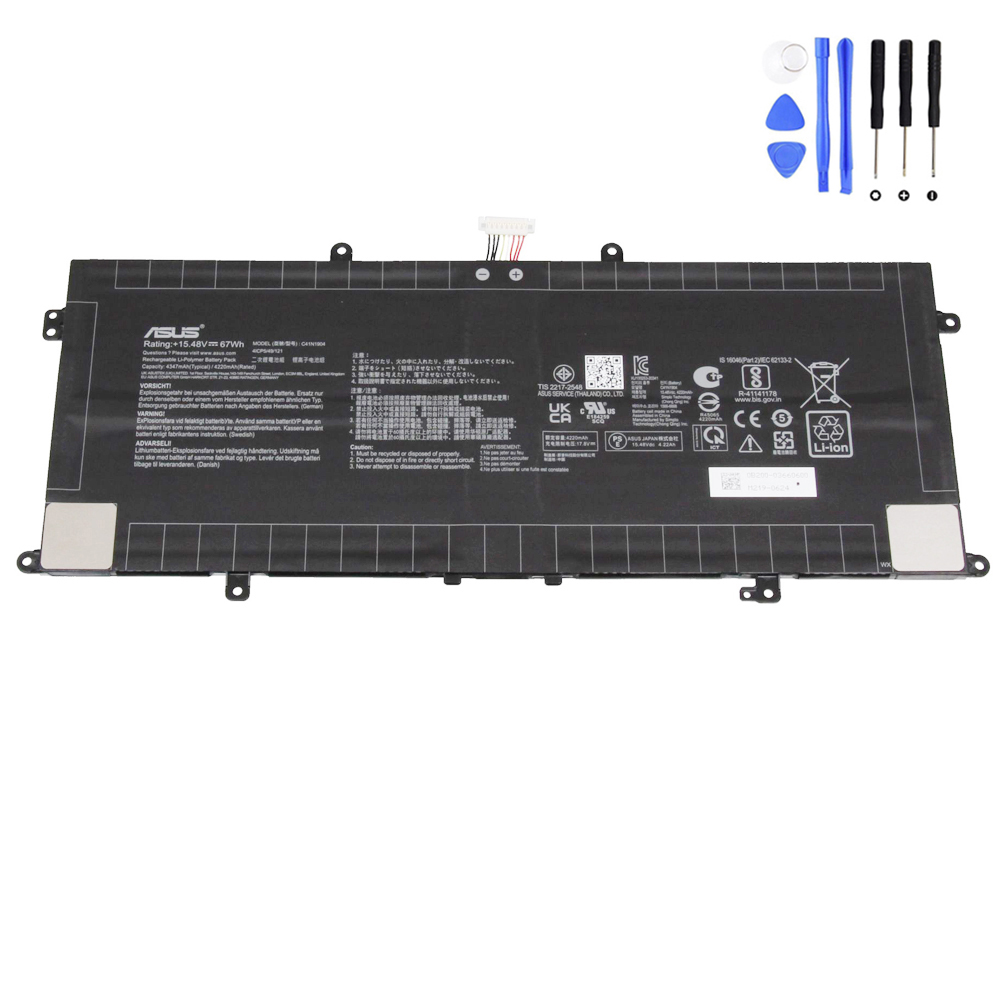 67Wh Asus C41N1904 Battery