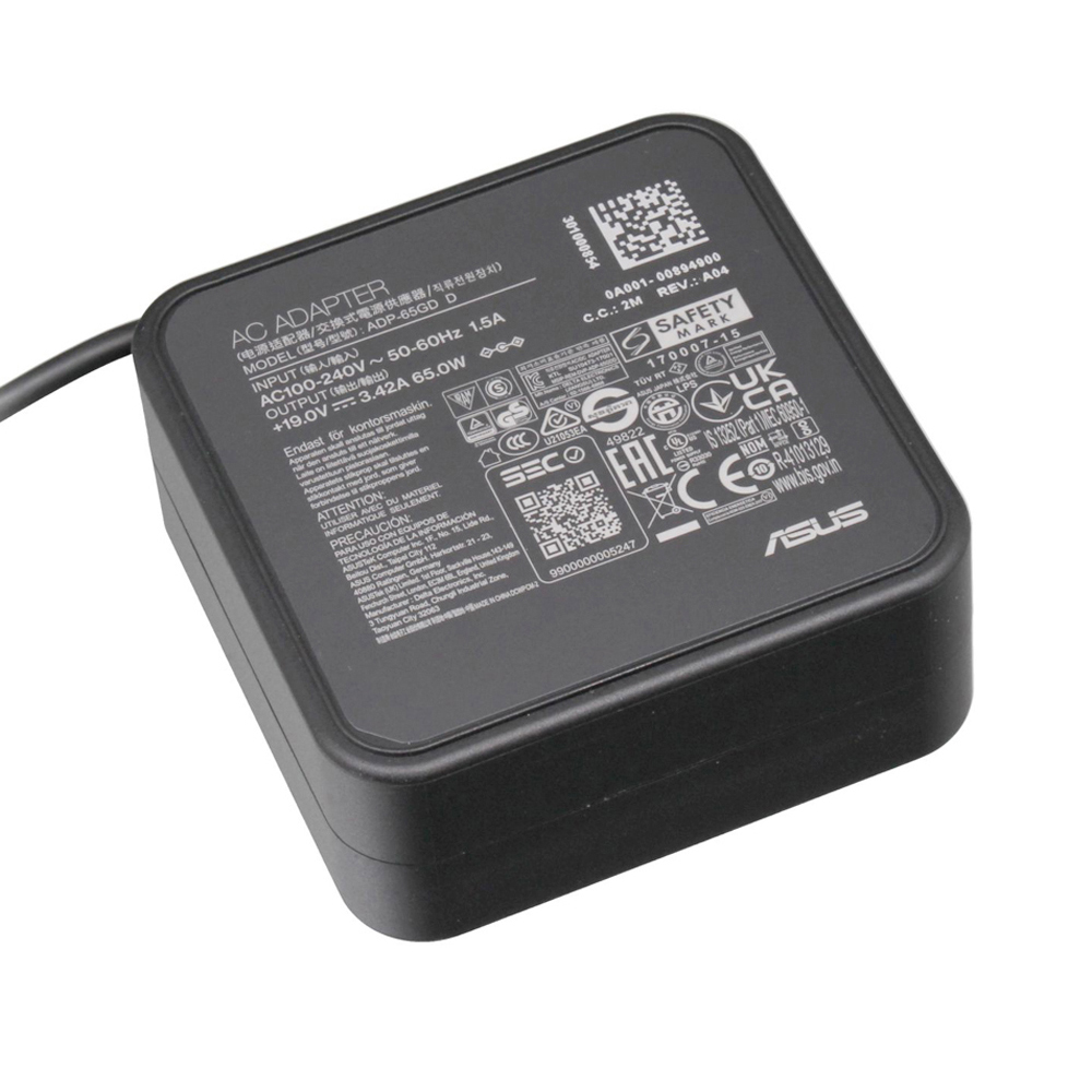 19V 3.42A 65W Asus 5.5mm 2.5mm AC Adapter Charger - Image 2