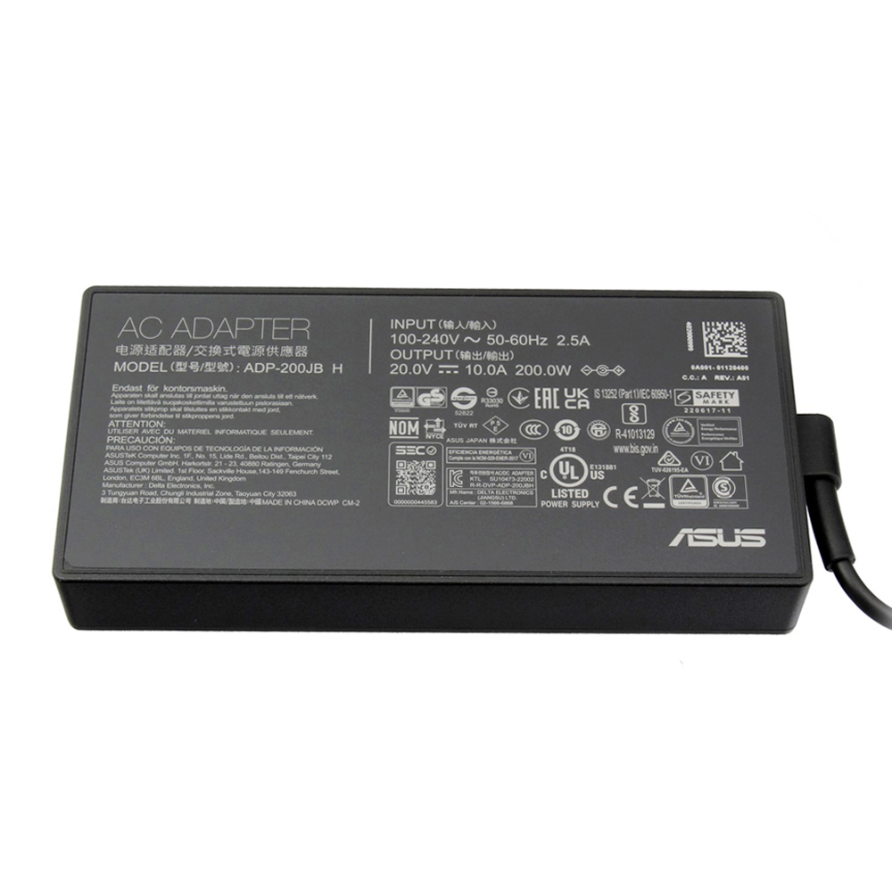 20V 10A 200W Asus 6.0mm 3.7mm AC Adapter Charger - Image 4