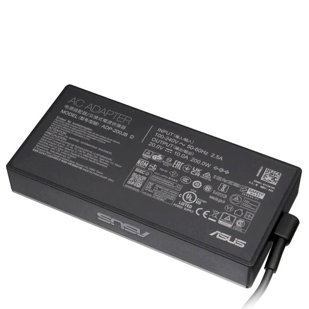 20V 10A 200W Asus Rectangle Conn AC Adapter Charger - Image 2