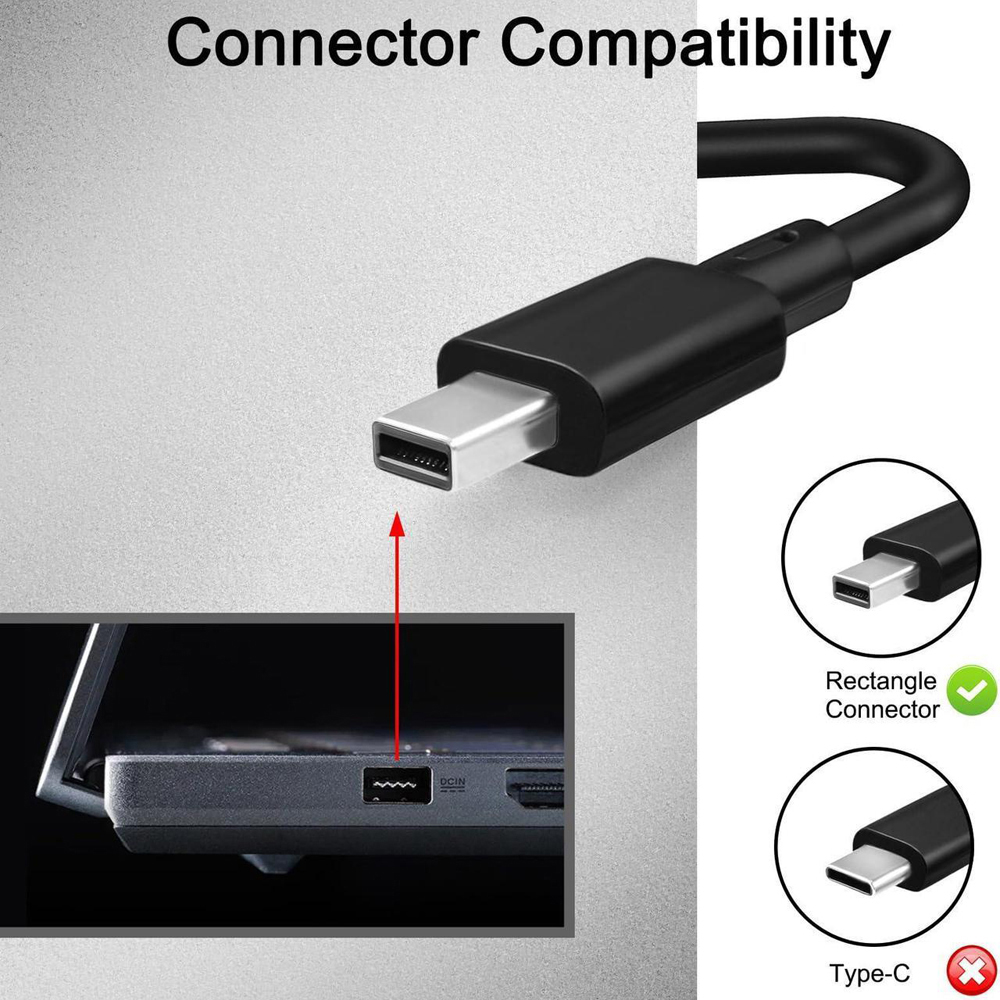 20V 10A 200W Asus Rectangle Conn AC Adapter Charger - Image 3