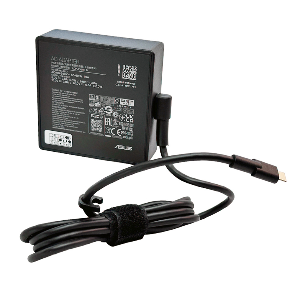 20V 6.5A 130W Asus USB-C AC Adapter Charger - Image 3