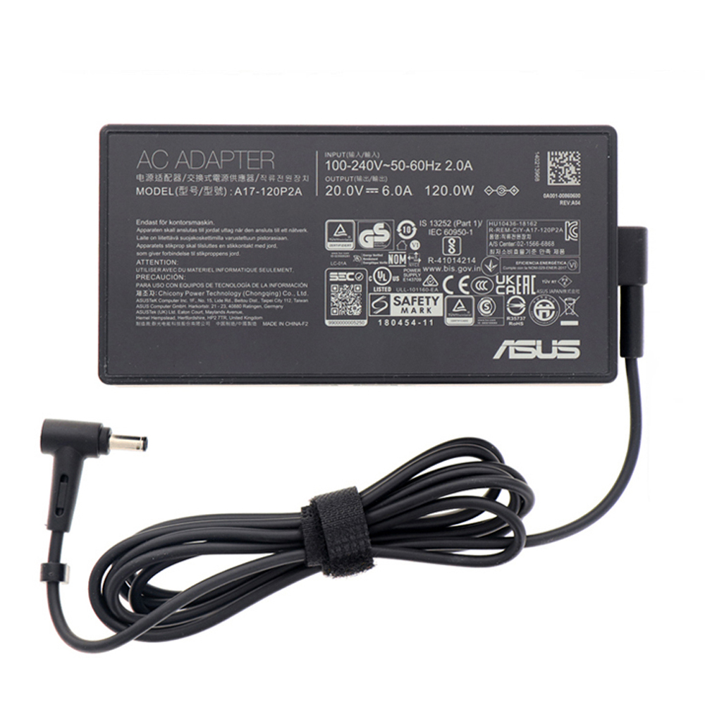 20V 6A 120W Asus 4.5mm 3.0mm AC Adapter Charger - Image 2