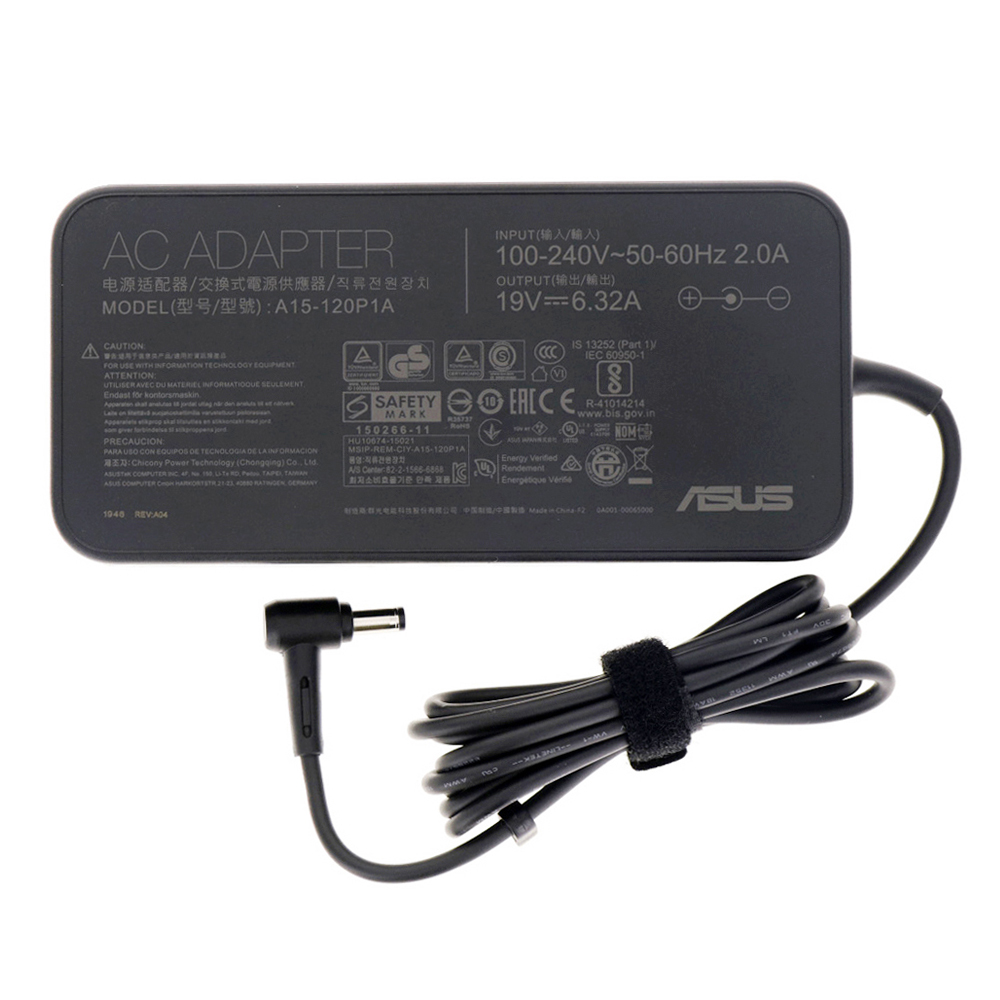 20V 6A 120W Asus 5.5mm 2.5mm AC Adapter Charger - Image 2