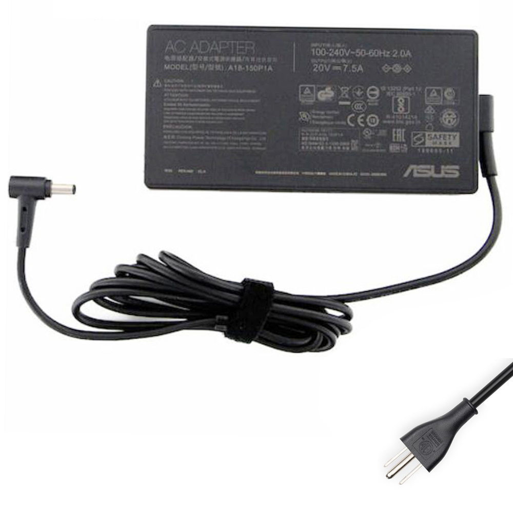 20V 7.5A 150W Asus 4.5mm 3.0mm AC Adapter Charger