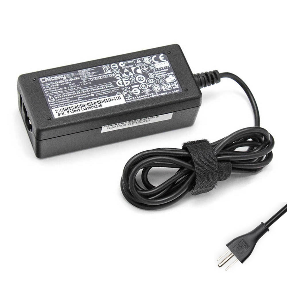 19V 2.37A 45W Chicony(HP) 4.8mm 1.7mm AC Adapter Charger