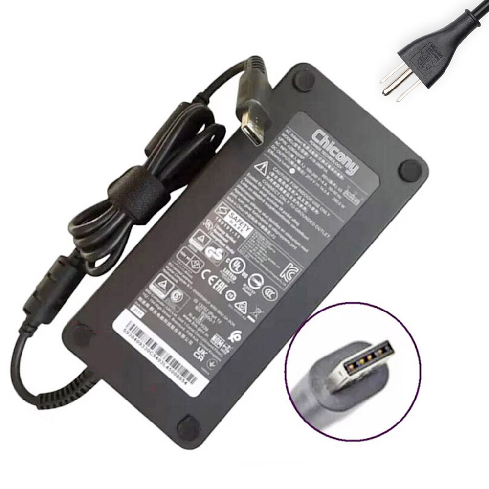 20V 14A 280W Chicony Rectangle Conn AC Adapter Charger