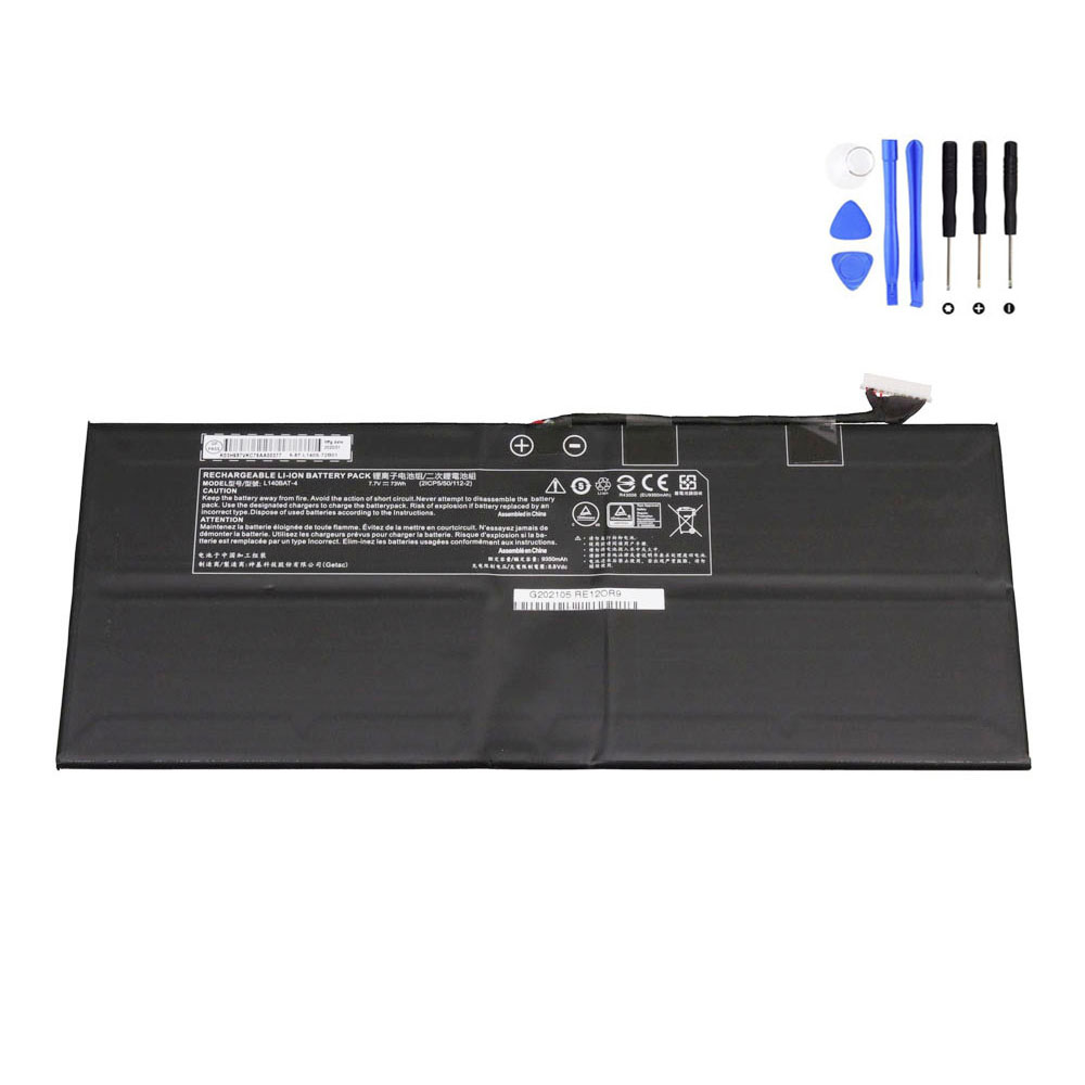 73Wh Clevo-L140BAT-4 Battery