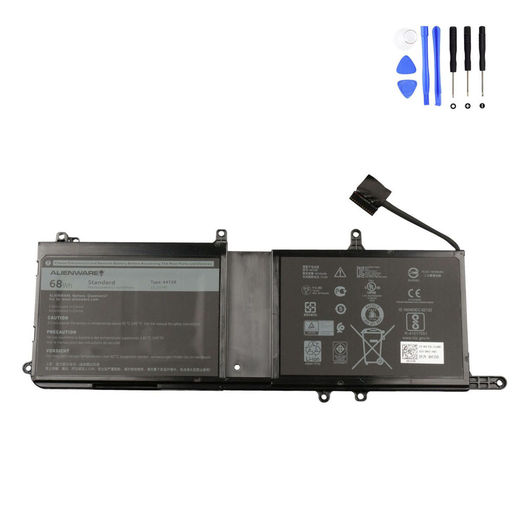 68Wh Dell 44T2R Battery
