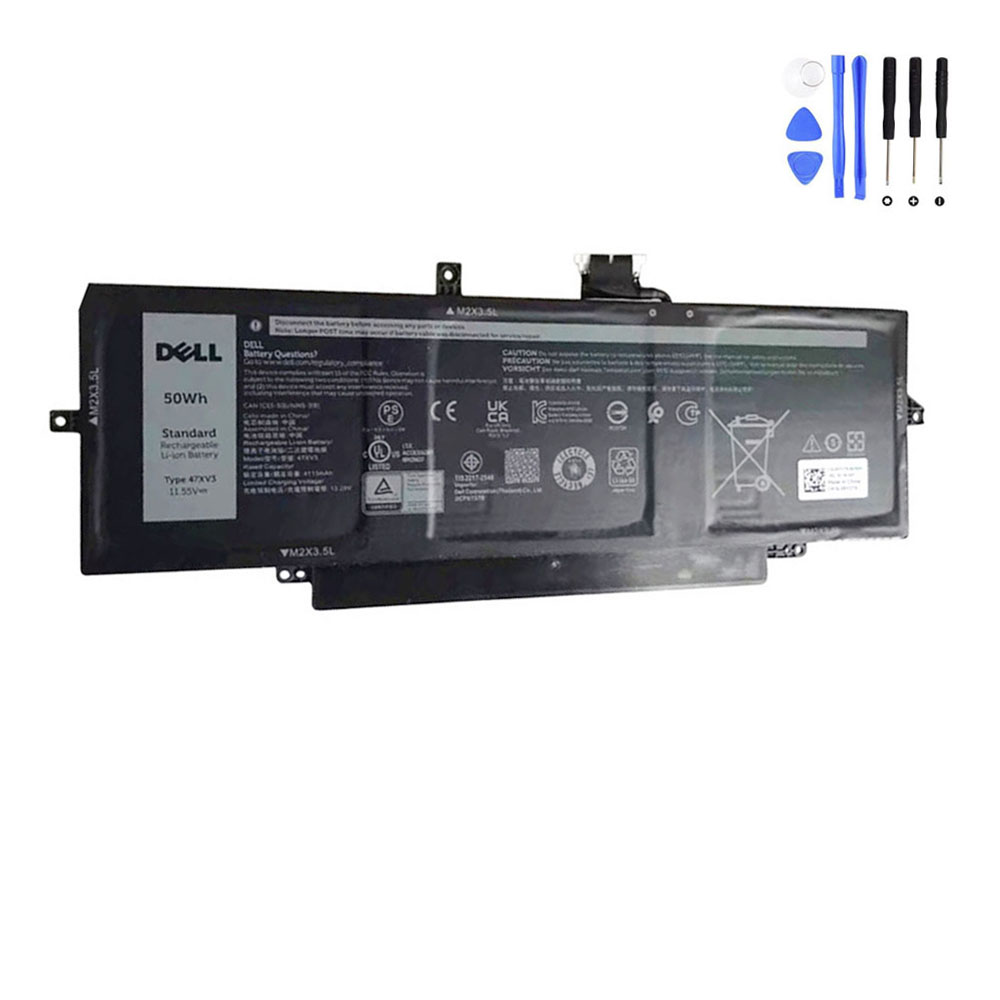 50Wh Dell 47XV3 Battery