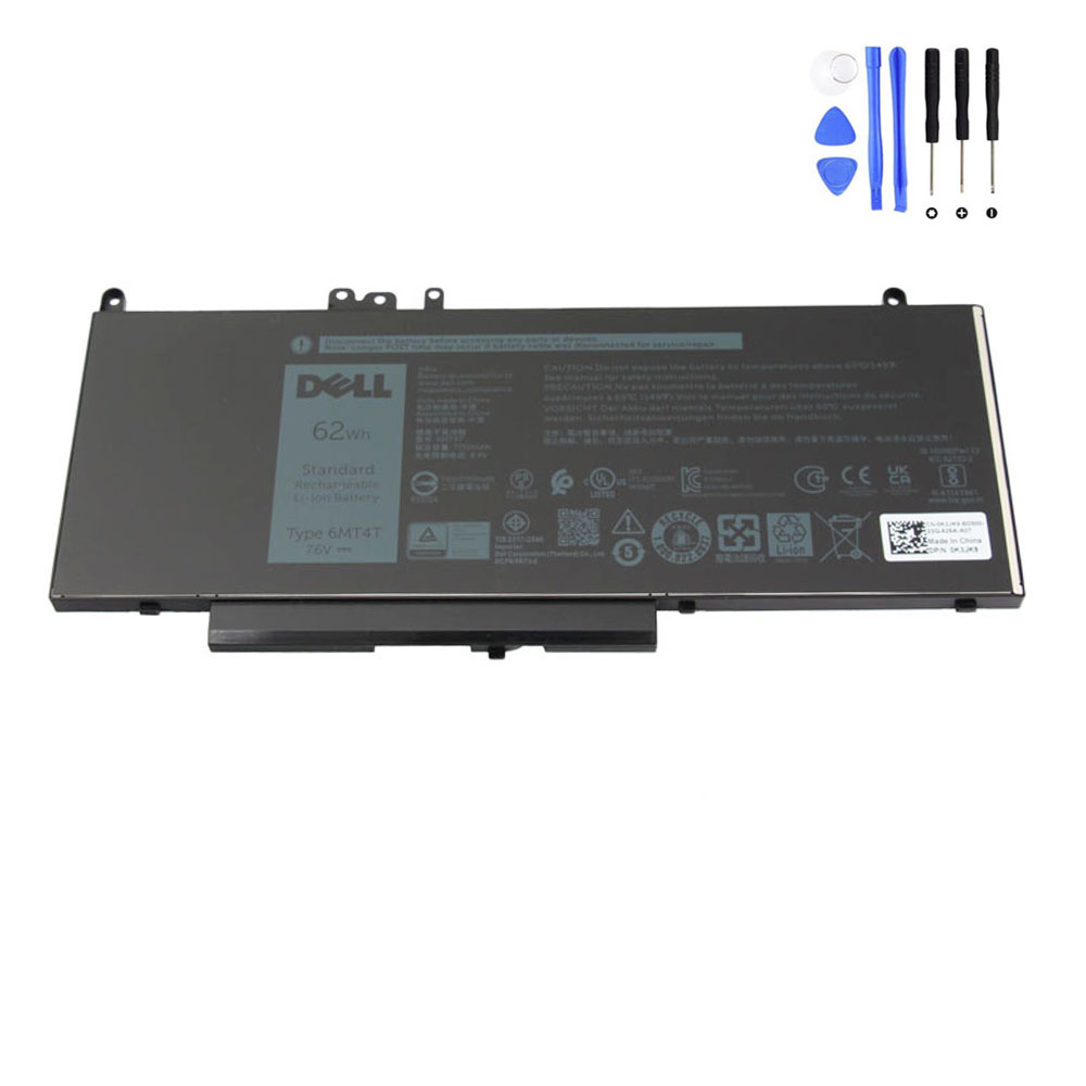 62Wh Dell 6MT4T Battery