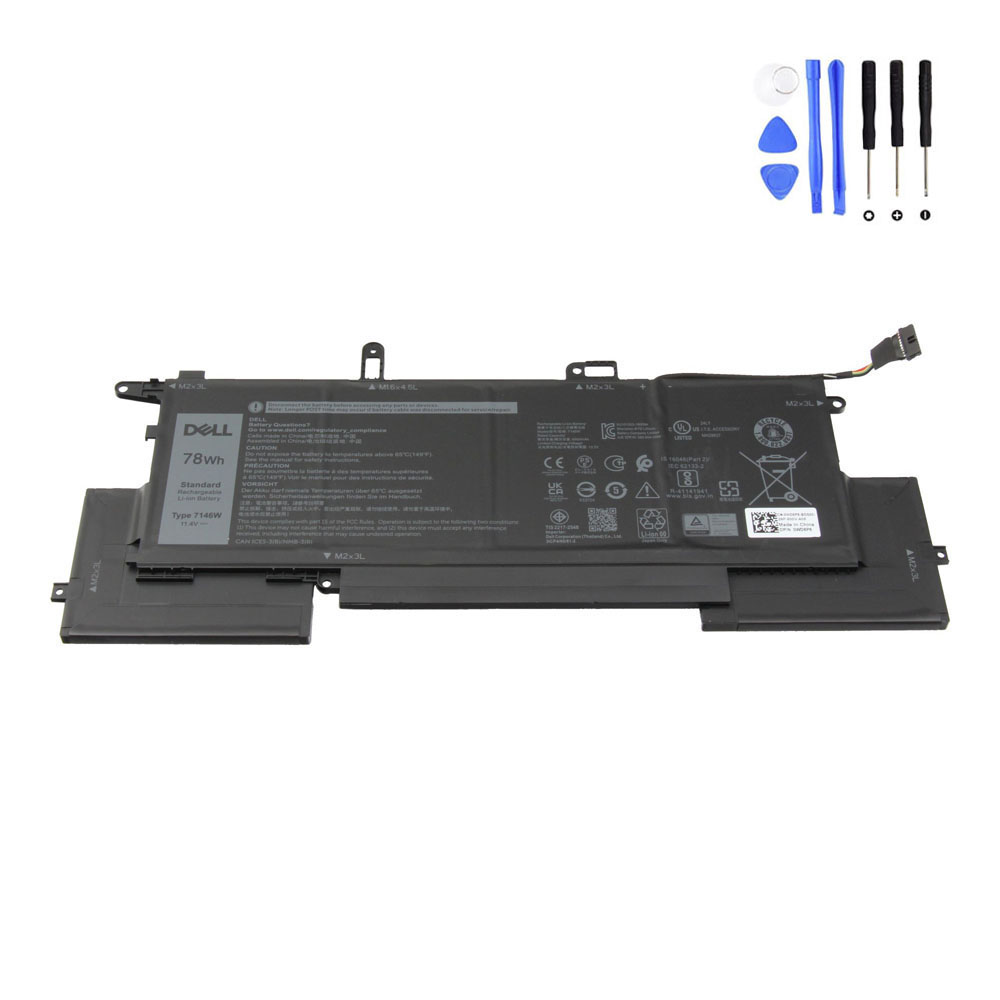 78Wh Dell 7146W Battery