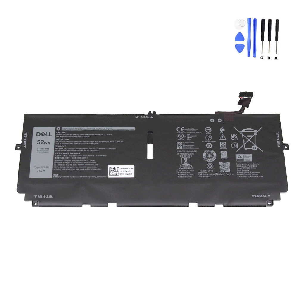 52Wh Dell 722KK Battery