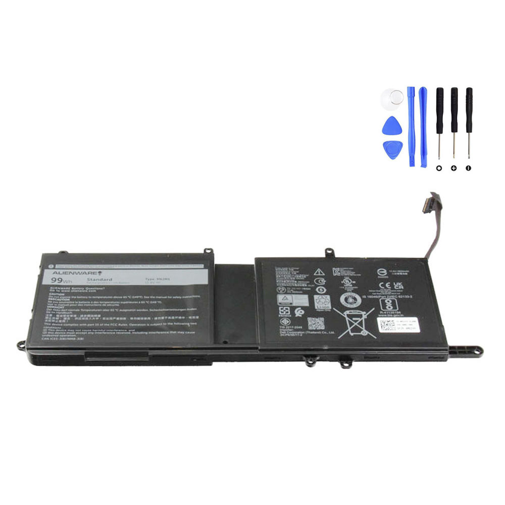 99Wh Dell 9NJM1 Battery