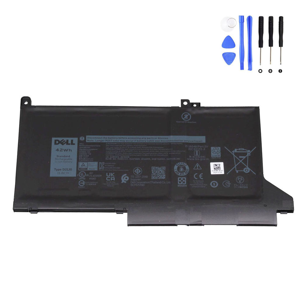42Wh Dell DJ1J0 Battery