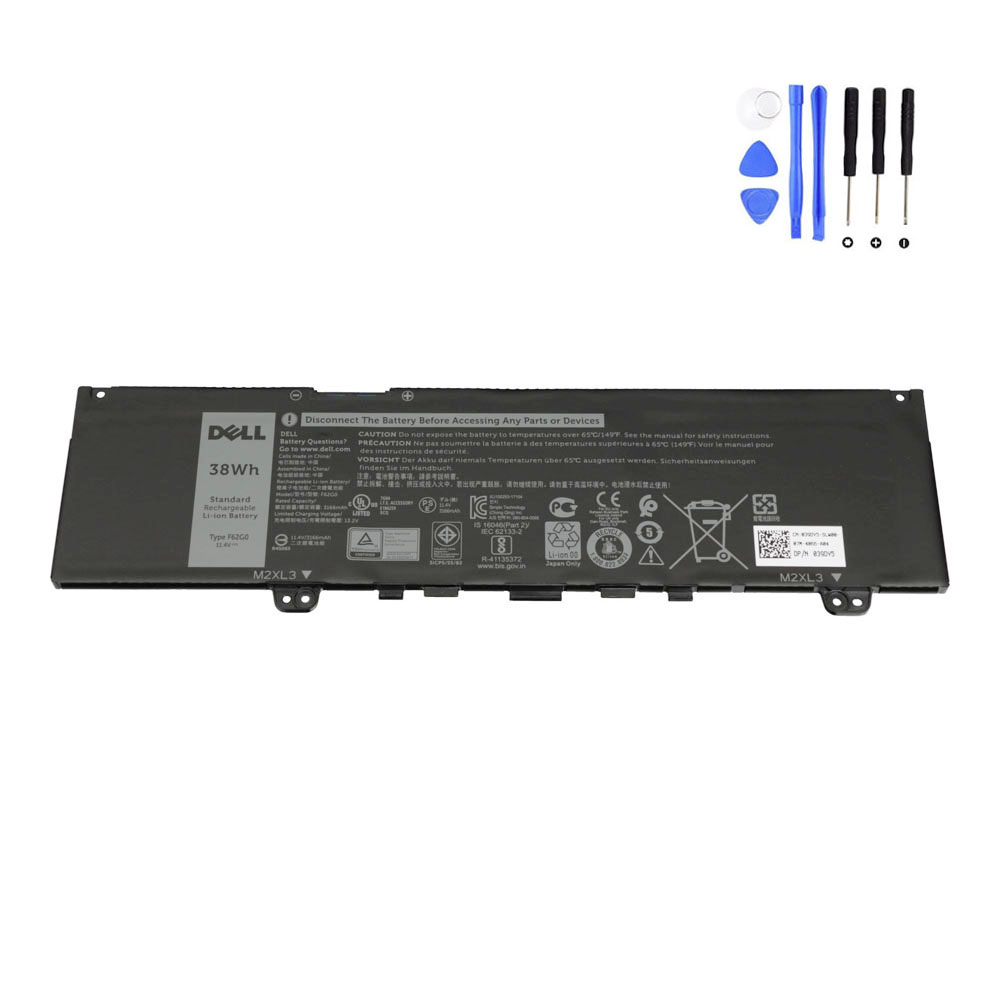38Wh Dell F62G0 Battery