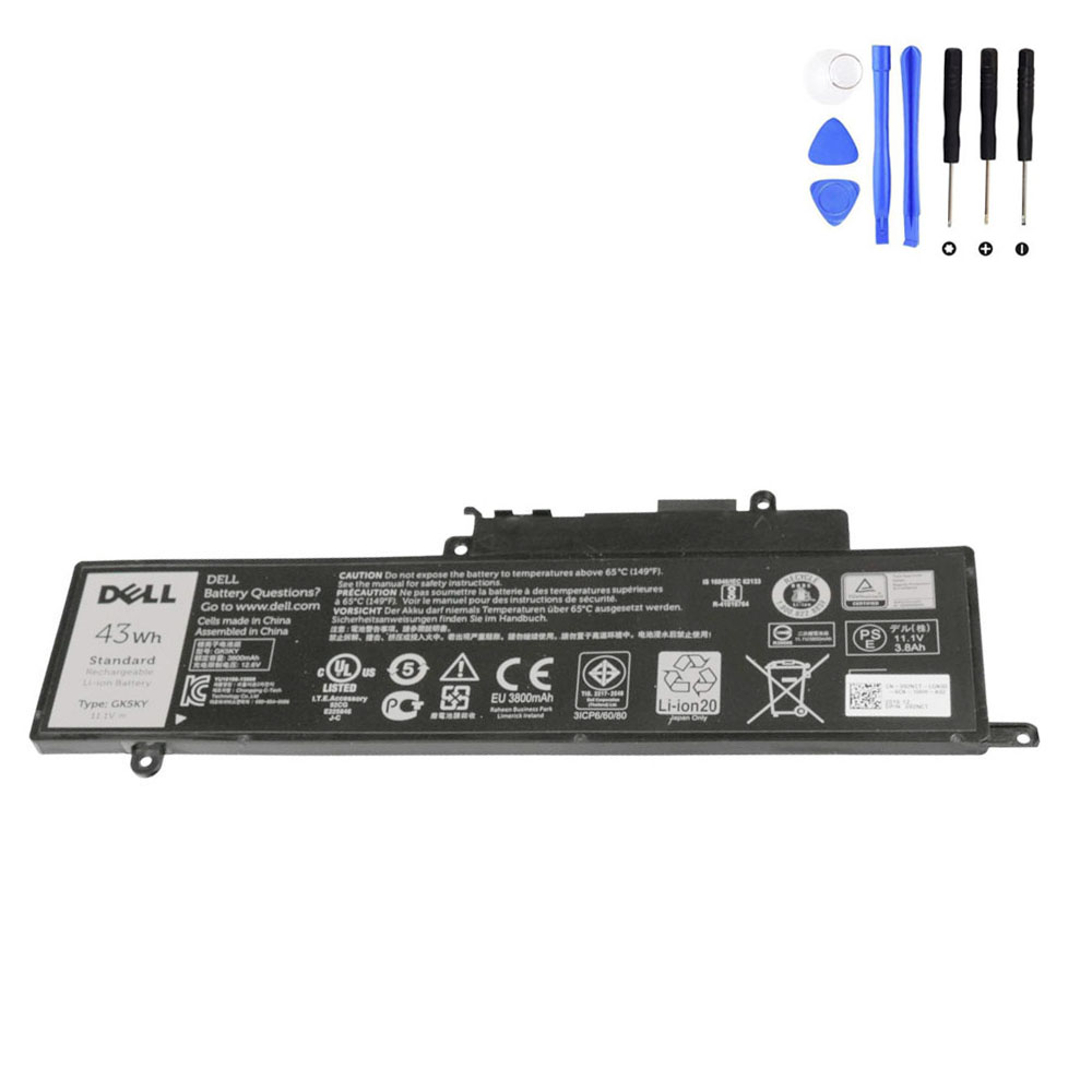 43Wh Dell GK5KY Battery