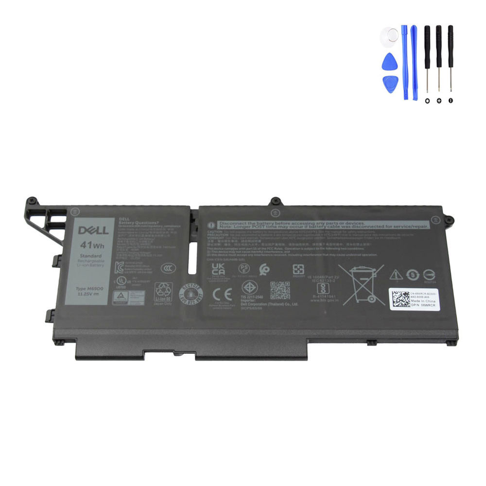 41Wh Dell M69D0 Battery