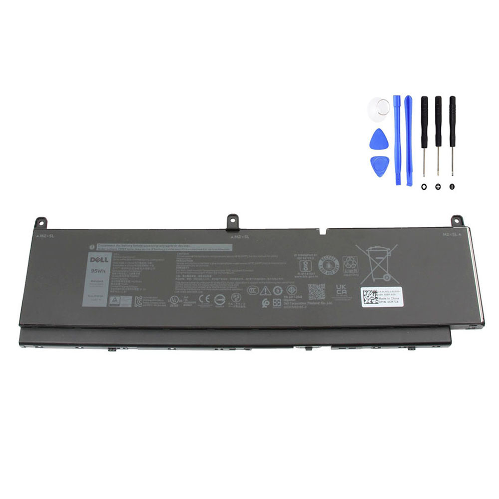 95Wh Dell PKWVM Battery