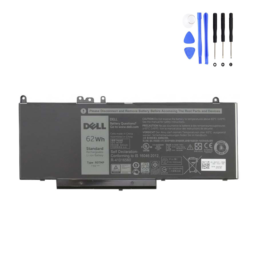 62Wh Dell R0TMP Battery
