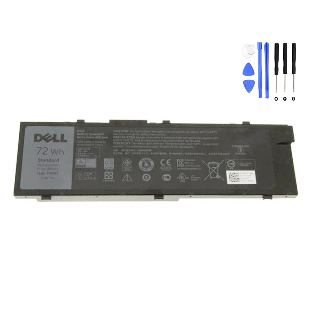 72Wh Dell T05W1 Battery
