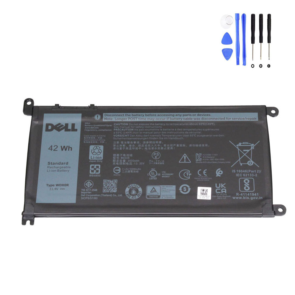 42Wh Dell WDX0R Battery