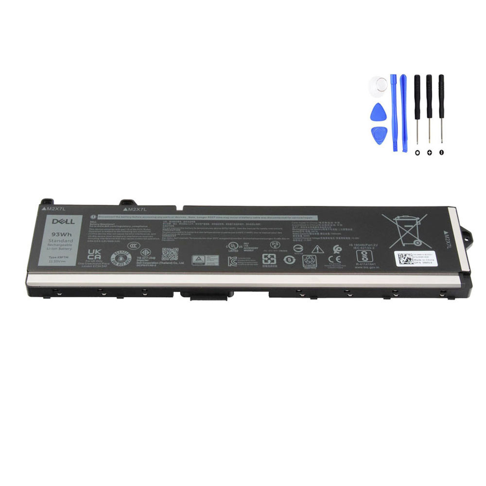 93Wh Dell X9FTM Battery