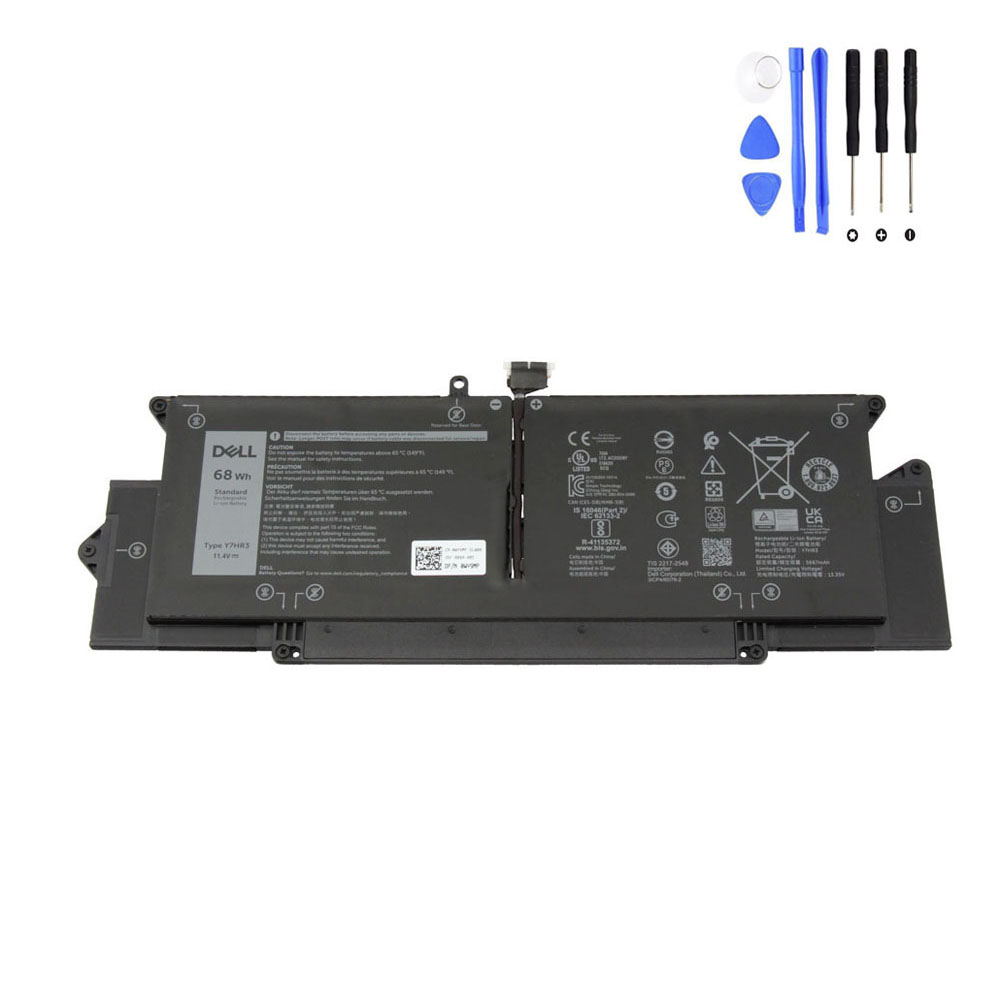 68Wh Dell Y7HR3 Battery