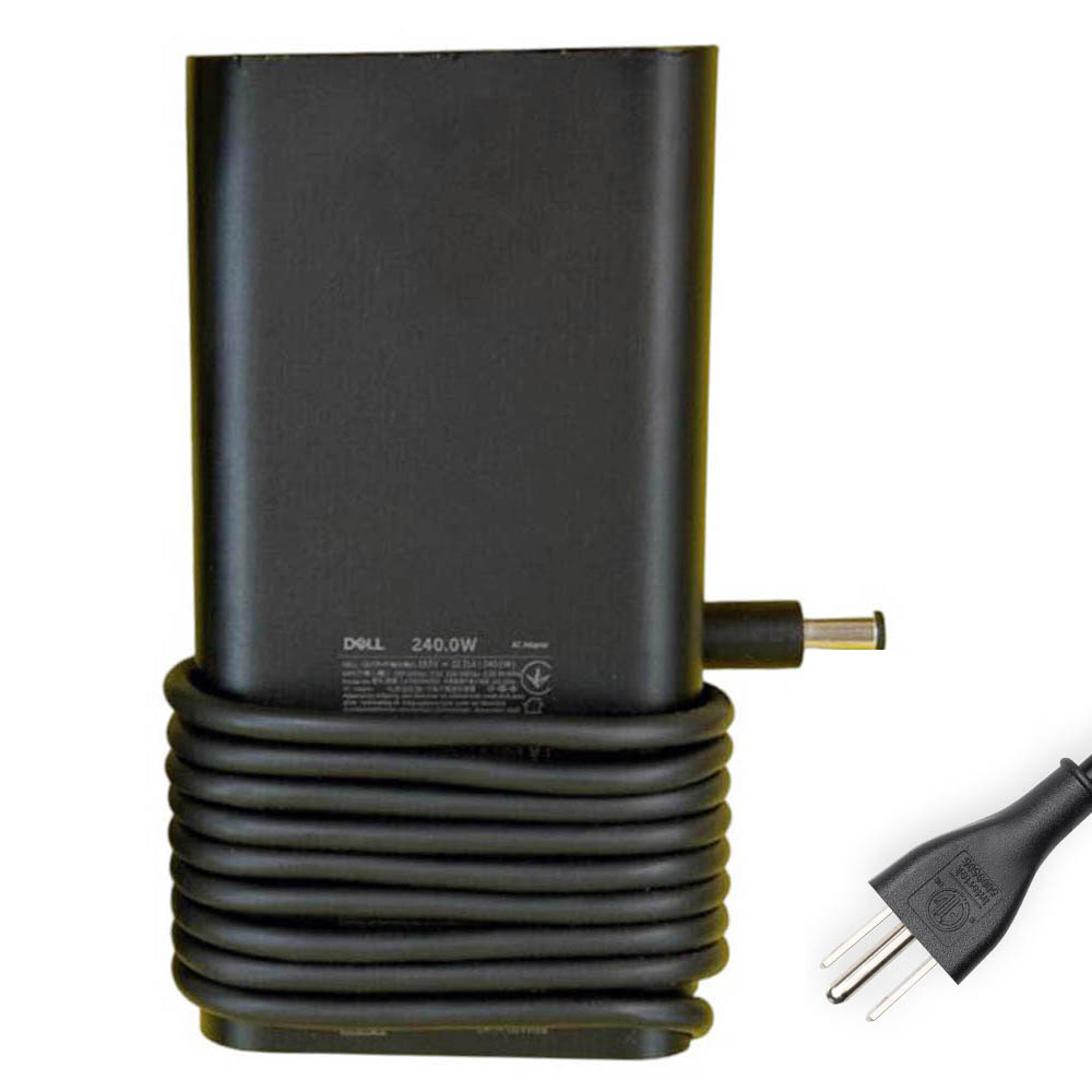 19.5V 12.31A 240W Dell 7.4mm 5.0mm Curved AC Adapter Charger