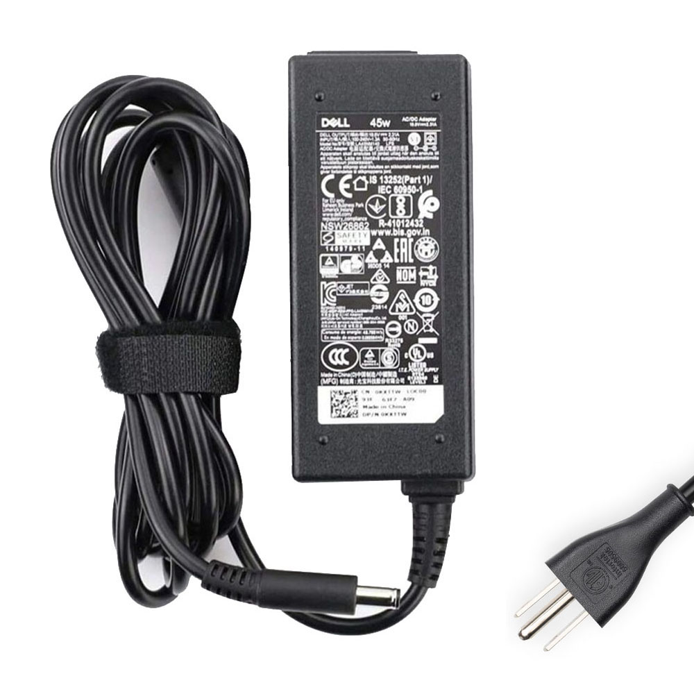 19.5V 2.31A 45W Dell 4.5mm 3.0mm AC Adapter Charger