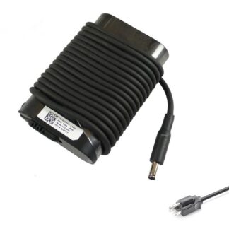 19.5V 2.31A 45W Replacement Dell 4.5mm 3.0mm Curved AC Adapter Charger