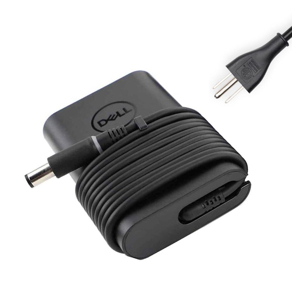 19.5V 3.34A 65W Dell 7.4mm 5.0mm Curved AC Adapter Charger
