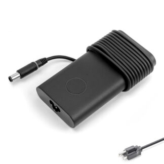 19.5V 4.62A 90W Replacement Dell 7.4mm 5.0mm Curved AC Adapter Charger