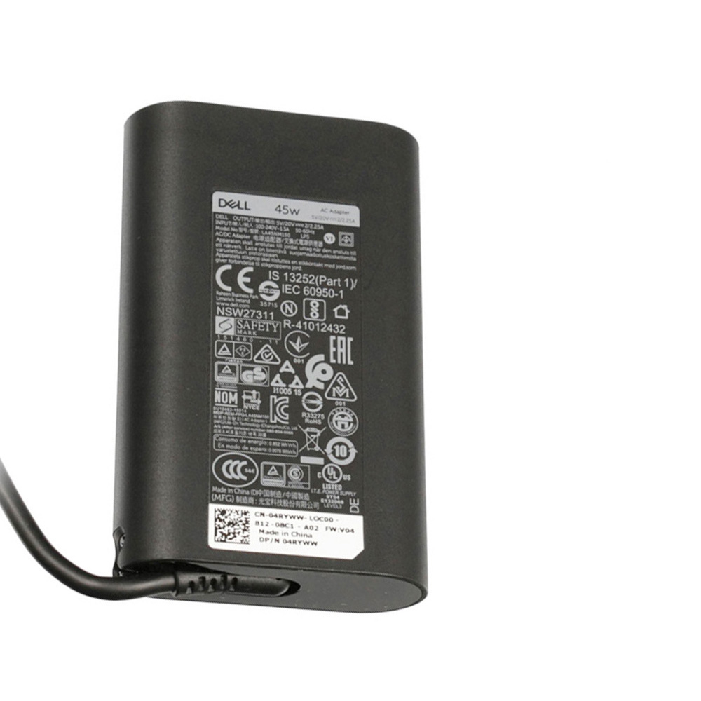 20V 2.25A 45W Dell USB-C AC Adapter Charger - Image 2