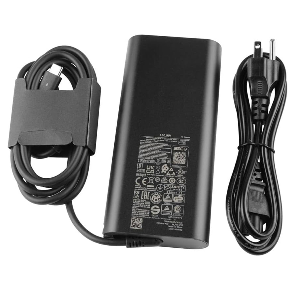 20V 6.5A 130W Replacement Dell USB-C AC Adapter Charger - Image 2