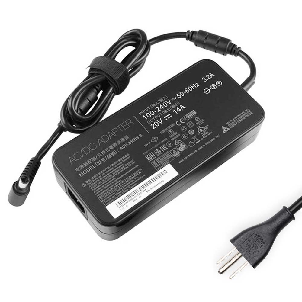 20V 14A 280W Delta 7.4mm 5.0mm AC Adapter Charger