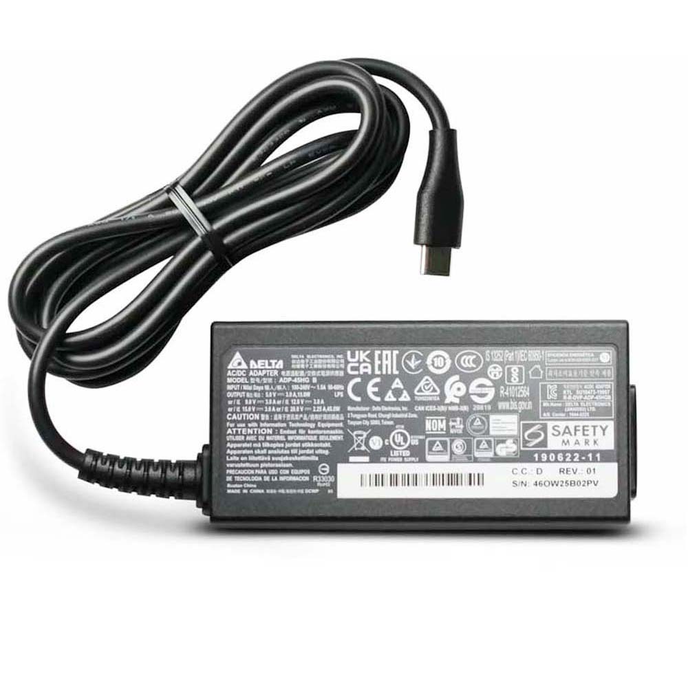 20V 2.25A 45W Delta USB-C Adapter Charger
