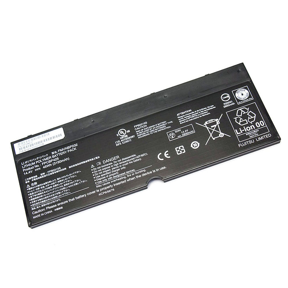 45Wh Fujitsu FMVNBP232 Battery