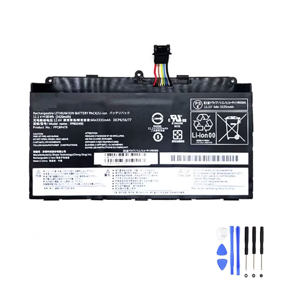 38Wh Fujitsu FPCBP479 Battery
